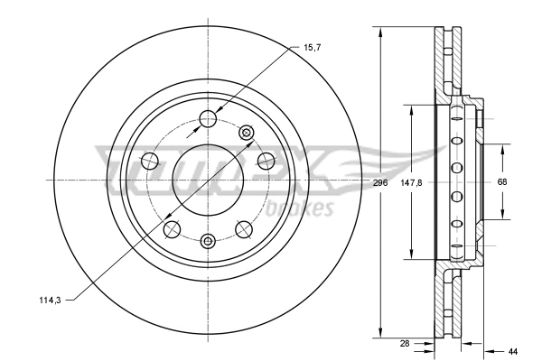 Brake Disc (TX 73-45)