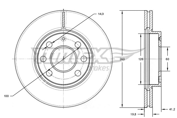 Brake Disc (TX 71-21)