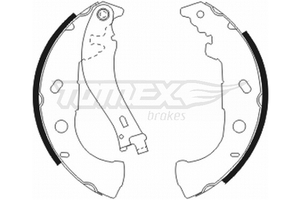 Brake Shoe Set (TX 20-52)