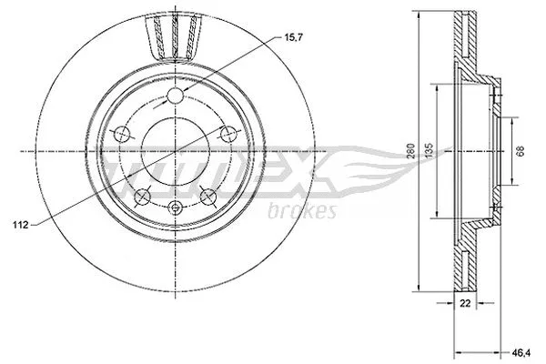 Brake Disc (TX 70-21)