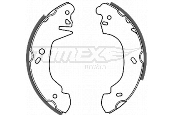 Brake Shoe Set (TX 20-34)