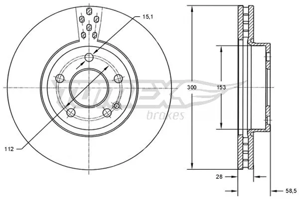 Brake Disc (TX 72-31)