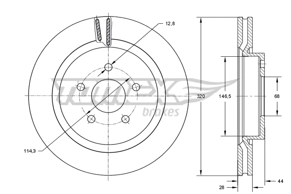 Brake Disc (TX 73-52)