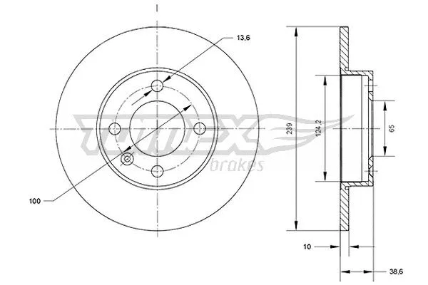 Brake Disc (TX 70-88)