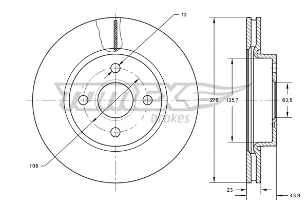 Brake Disc (TX 73-92)