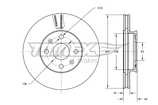 Brake Disc (TX 71-62)