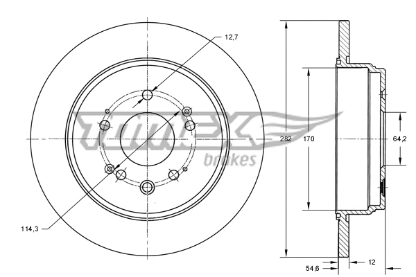 Brake Disc (TX 73-83)