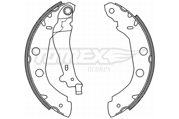 Brake Shoe Set (TX 21-01)