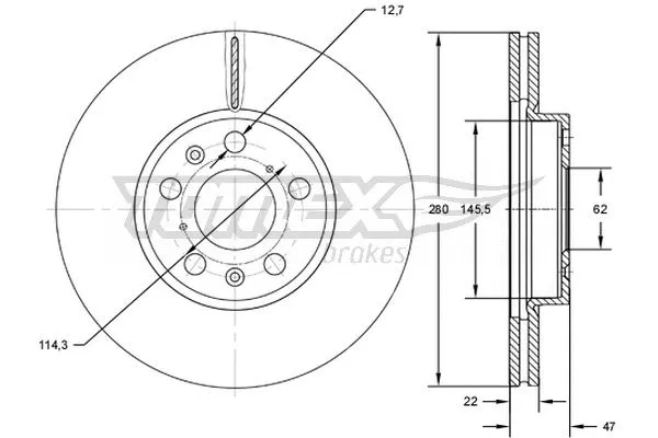 Brake Disc (TX 72-73)