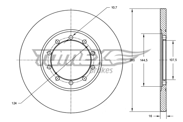 Brake Disc (TX 72-21)