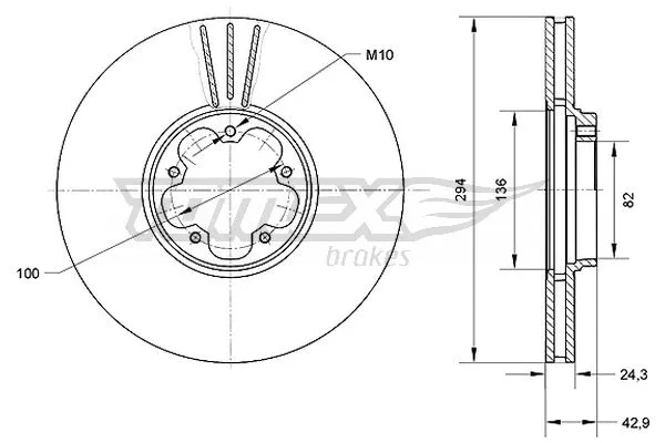 Brake Disc (TX 70-96)