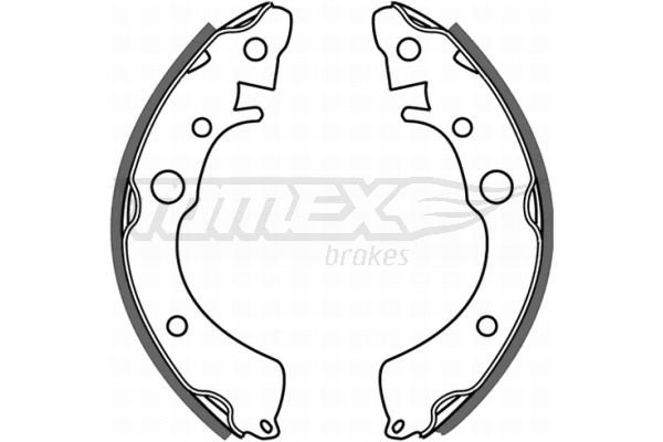Brake Shoe Set (TX 21-35)