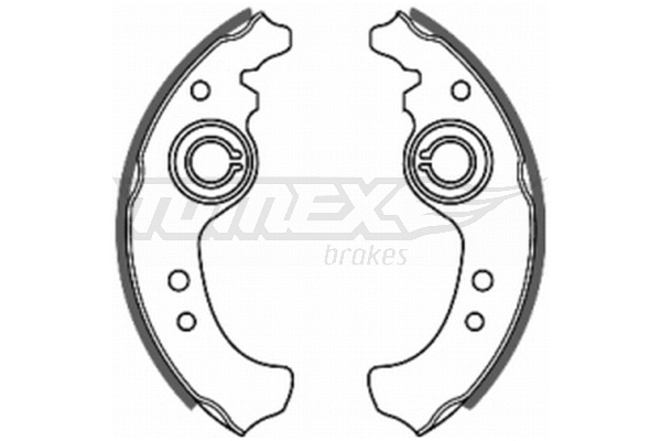 Brake Shoe Set (TX 20-01)