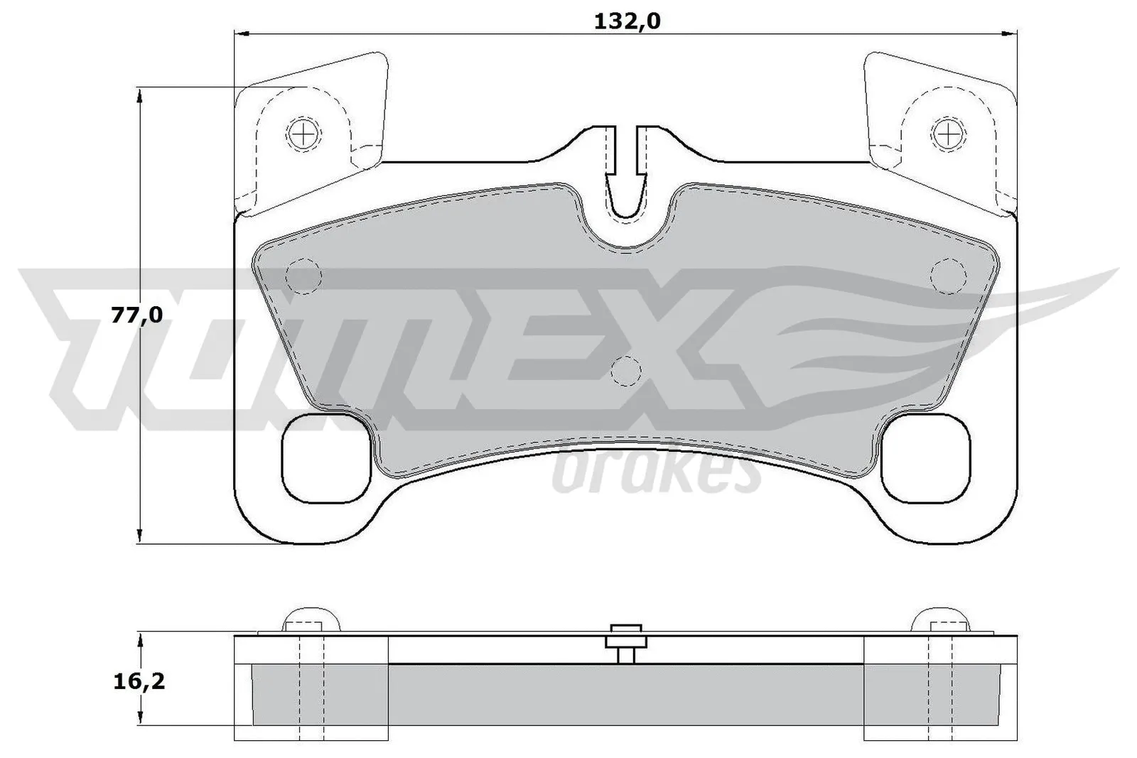 Brake Pad Set, disc brake (TX 17-15)