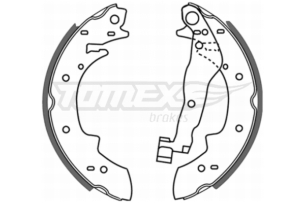 Brake Shoe Set (TX 21-22)