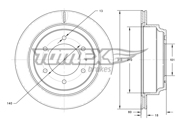 Brake Disc (TX 73-70)