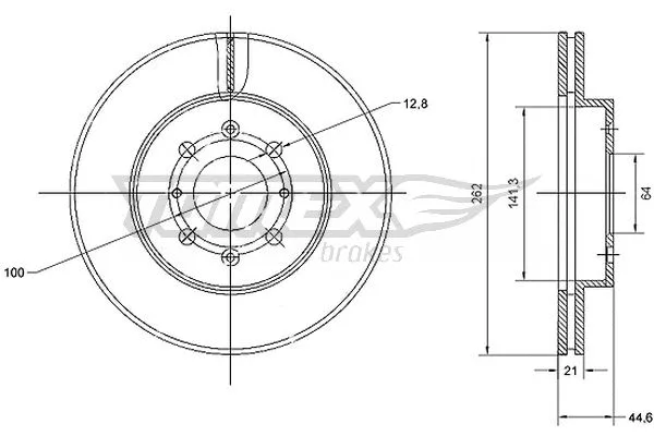 Brake Disc (TX 70-68)