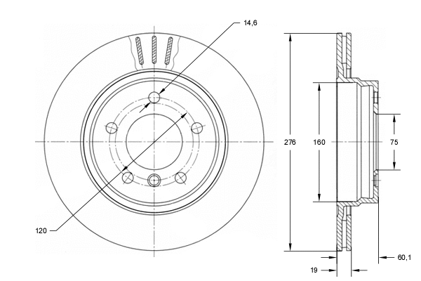 Brake Disc (TX 71-57)