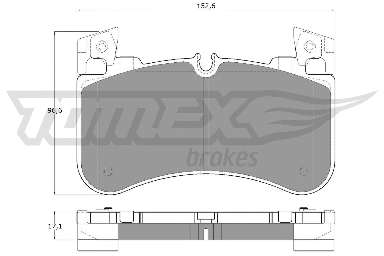 Brake Pad Set, disc brake (TX 19-53)