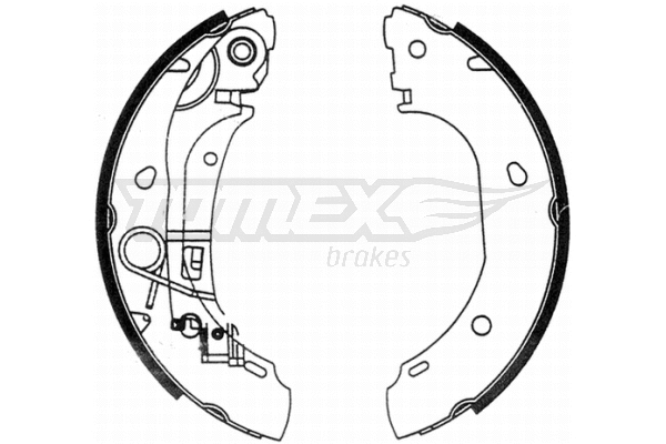 Brake Shoe Set (TX 21-31)