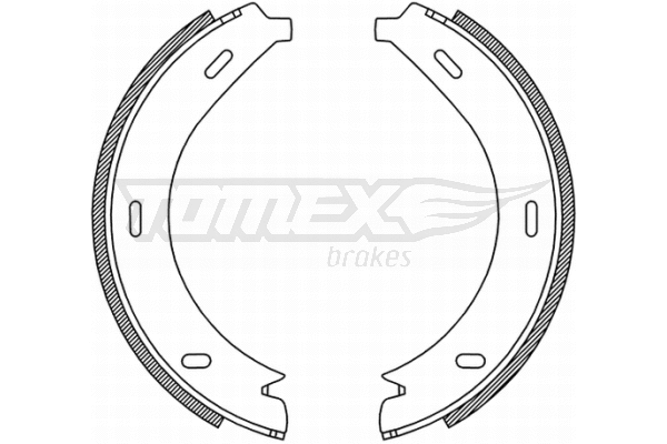 Brake Shoe Set (TX 21-19)