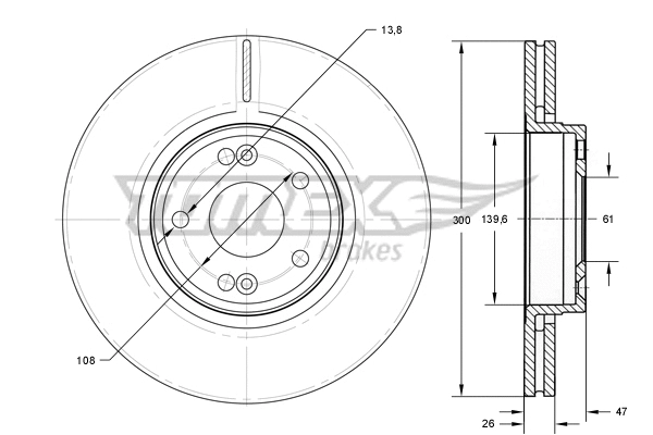 Brake Disc (TX 72-12)