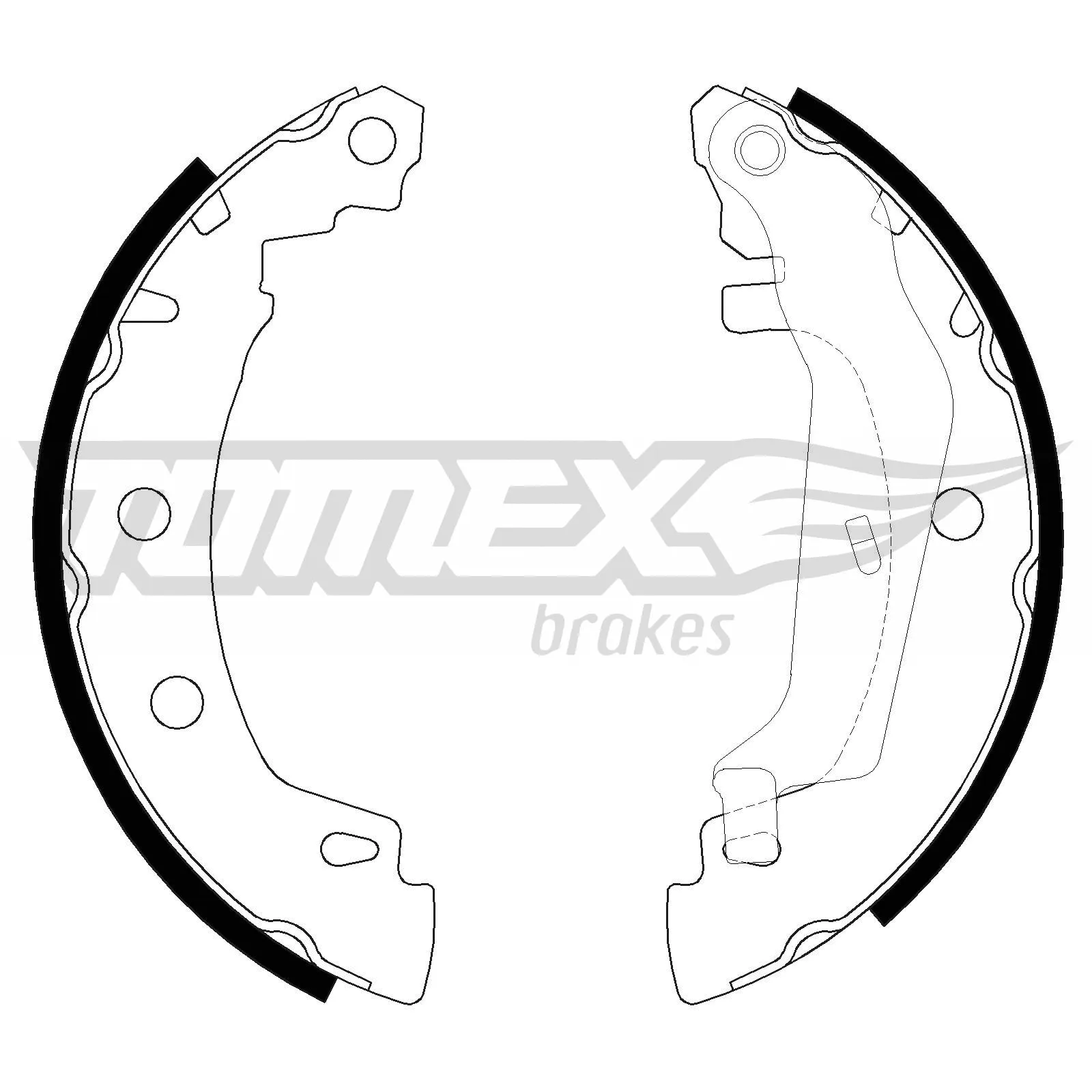 Brake Shoe Set (TX 20-43)