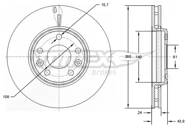Brake Disc (TX 72-82)