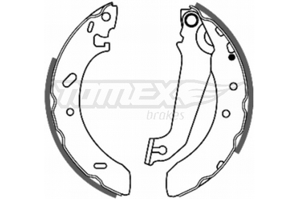 Brake Shoe Set (TX 20-54)