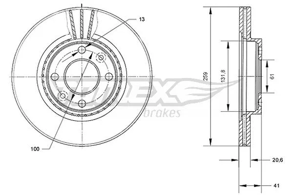 Brake Disc (TX 70-10)
