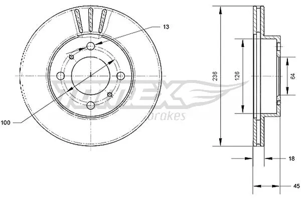 Brake Disc (TX 70-98)