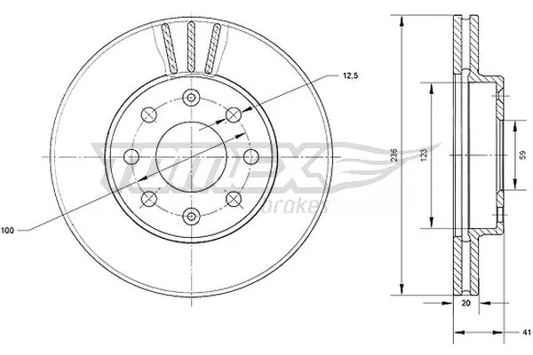 Brake Disc (TX 70-92)
