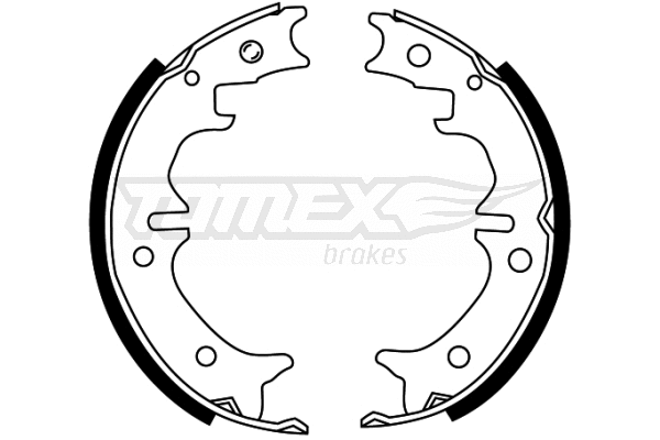 Brake Shoe Set (TX 22-29)