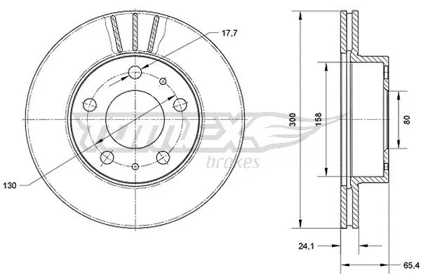 Brake Disc (TX 70-60)