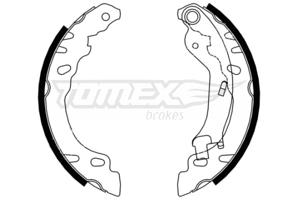 Brake Shoe Set (TX 21-61)