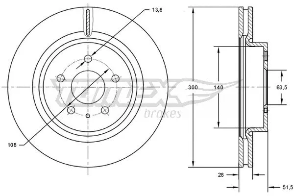 Brake Disc (TX 73-14)