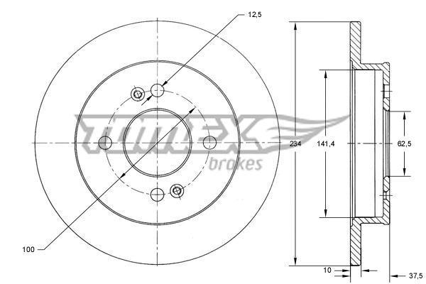 Brake Disc (TX 73-37)