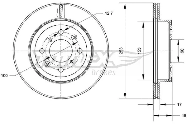Brake Disc (TX 70-84)
