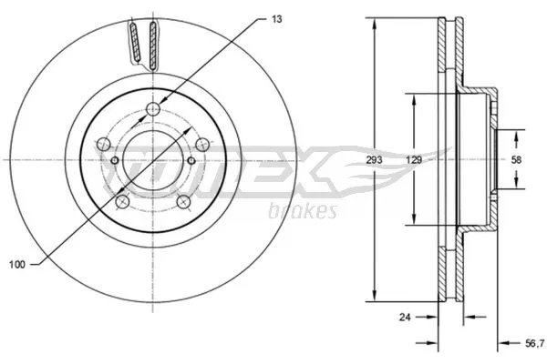 Brake Disc (TX 72-74)