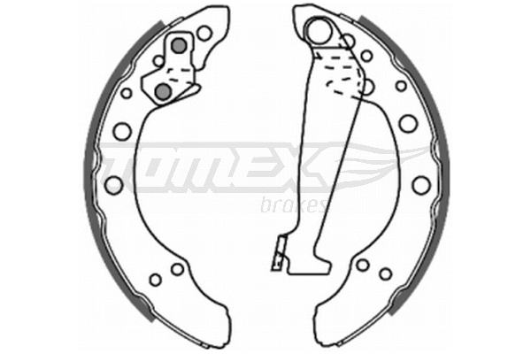 Brake Shoe Set (TX 20-86)