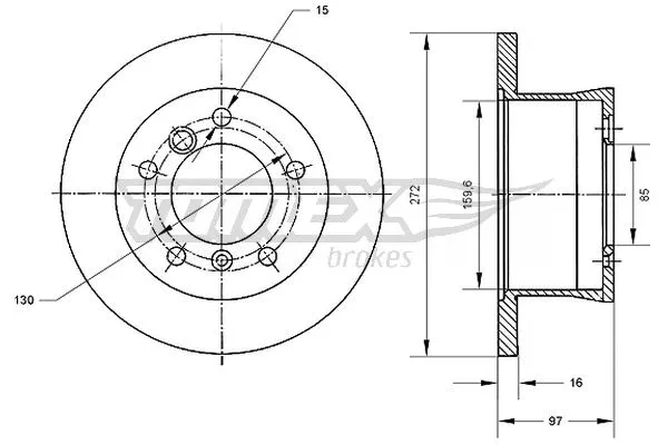 Brake Disc (TX 70-35)