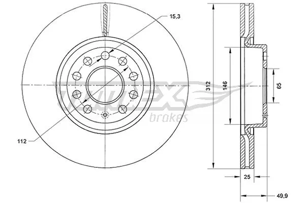 Brake Disc (TX 71-12)
