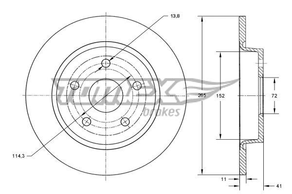 Brake Disc (TX 73-20)