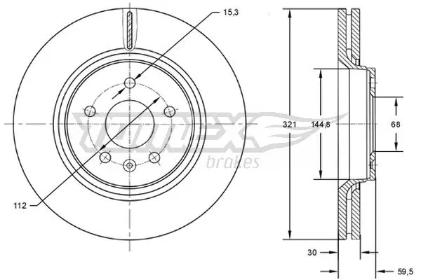 Brake Disc (TX 72-81)