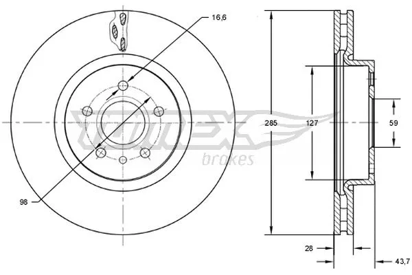 Brake Disc (TX 73-13)