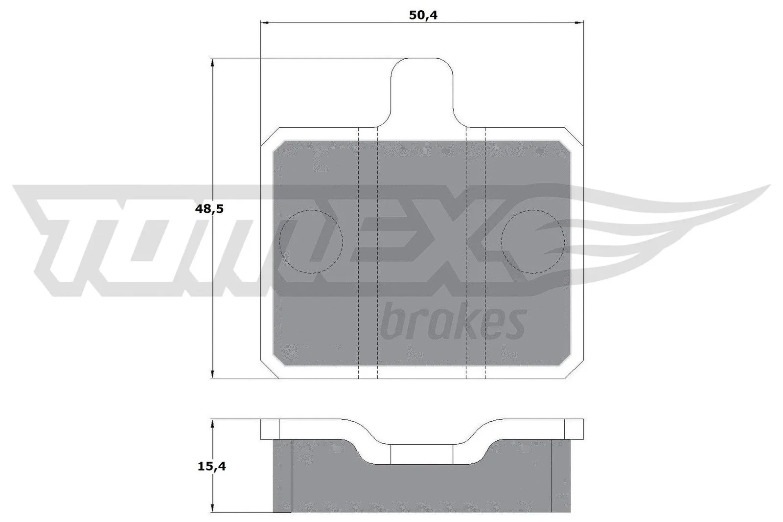 Brake Pad Set, disc brake (TX 10-25)