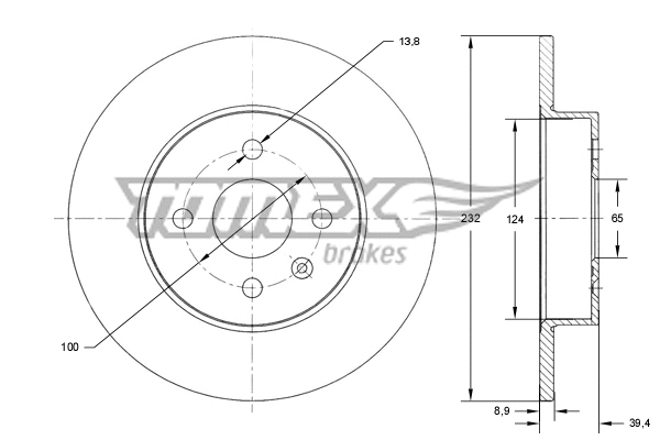 Brake Disc (TX 71-63)