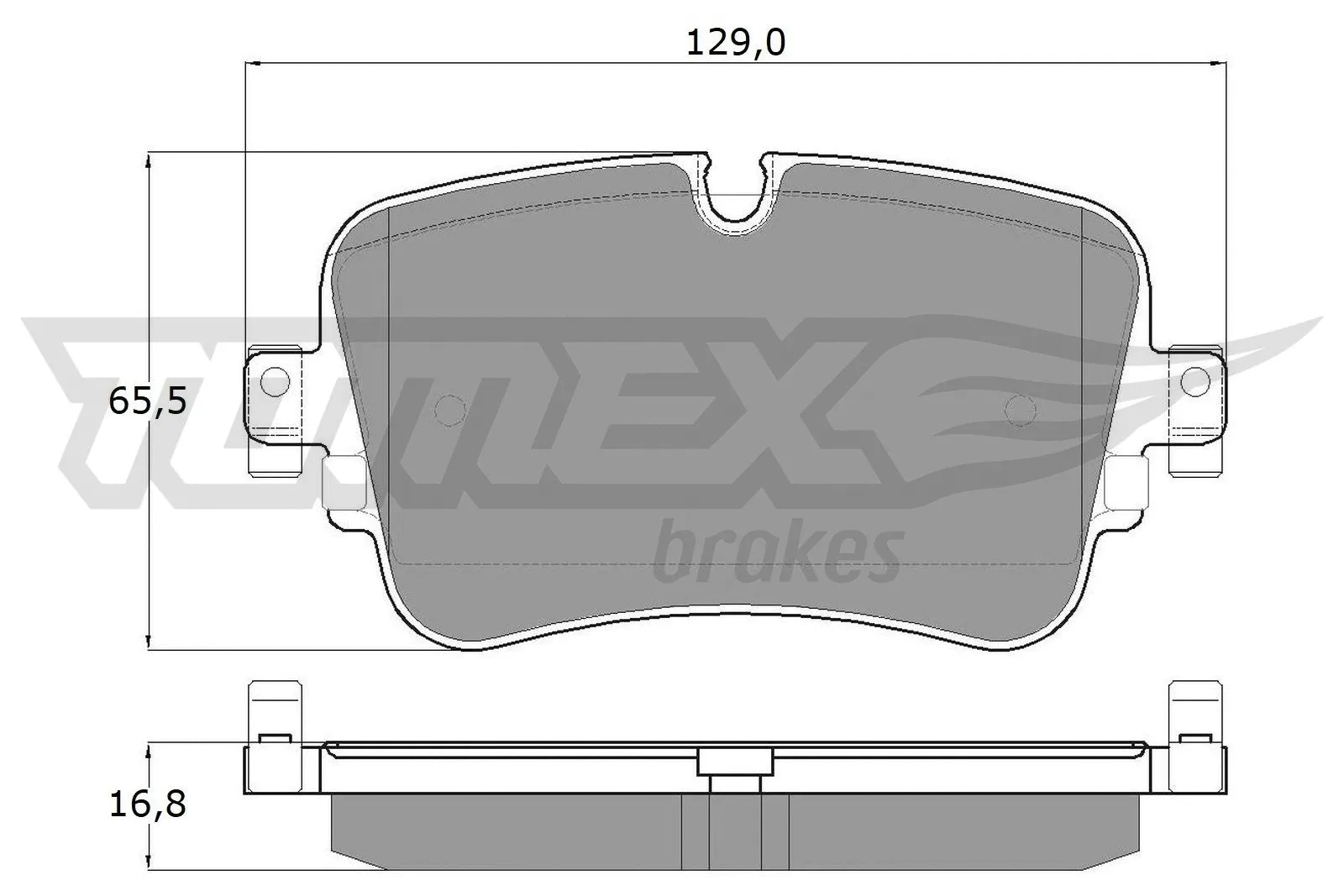 Brake Pad Set, disc brake (TX 18-24)