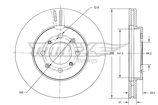 Brake Disc (TX 73-81)