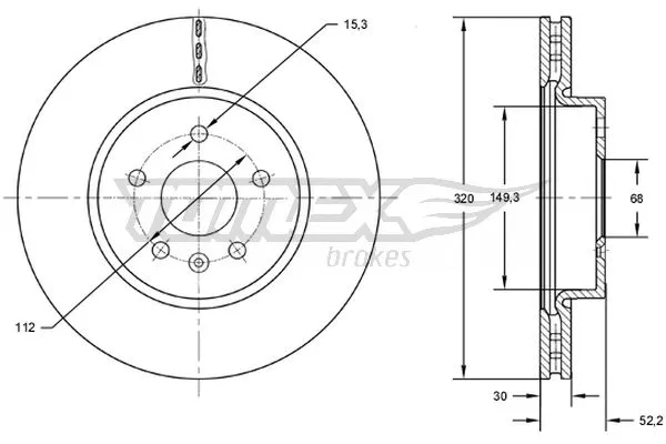 Brake Disc (TX 72-56)